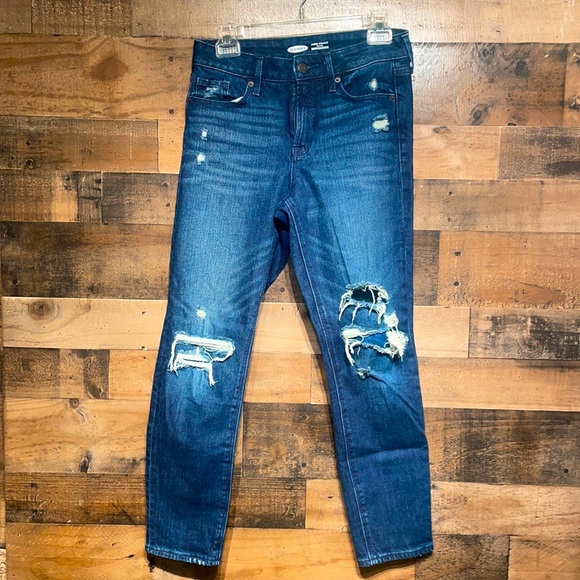 Old Navy Denim - Old navy power straight high rise jeans size 28 EUC